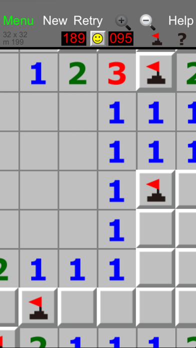 Minesweeper pico Screenshot