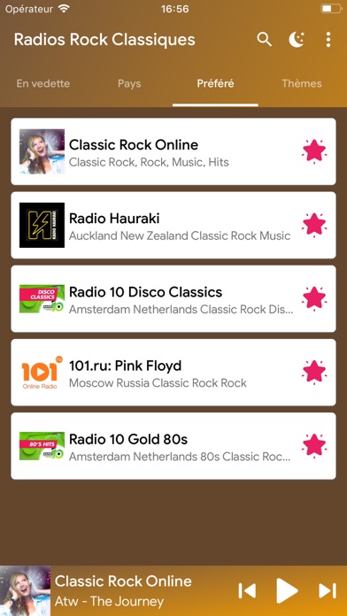 Screenshot #3 pour Radio Rock classique en ligne