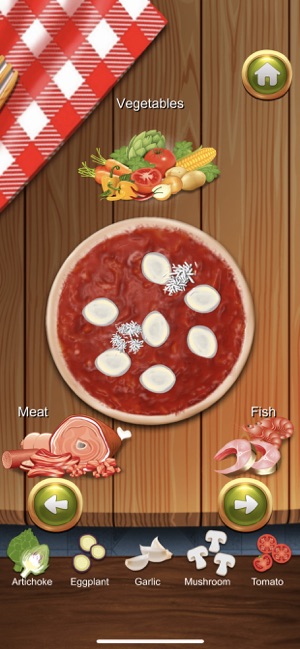 صانع البيتزا لعبة أطفال بيتزا على App Store