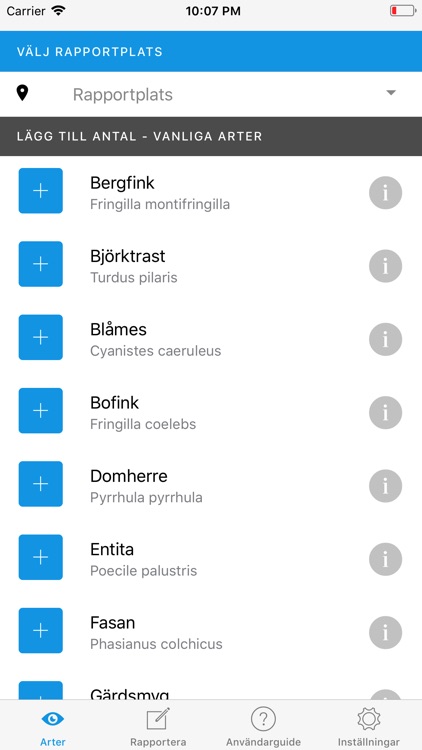 Vinterfåglar Inpå knuten.