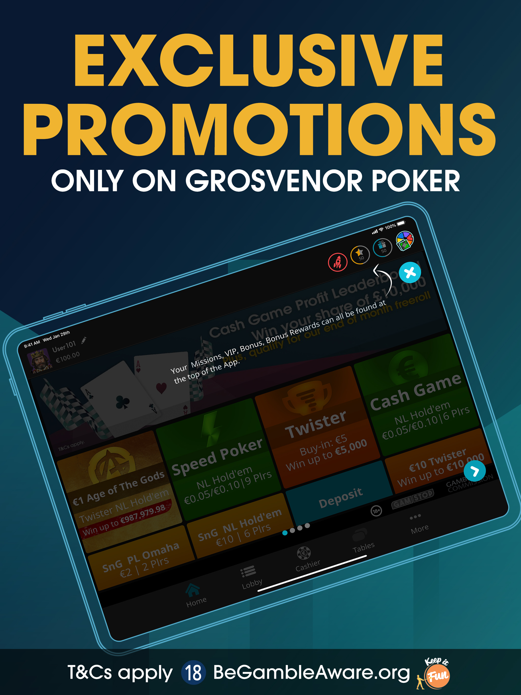 Grosvenor Poker: Online Games