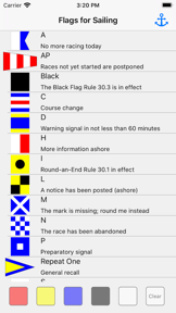 Flags for Sailing screenshot