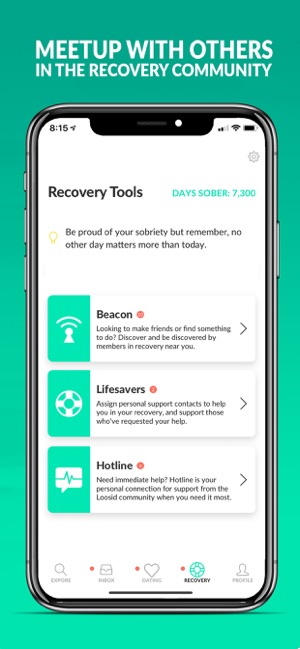 LOOSID: Sober Living & Dating(圖4)-速報App