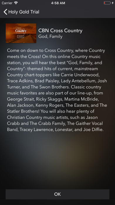 Screenshot #3 pour Holy Gold Radio