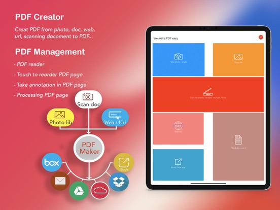 Screenshot #4 pour PDF Creator - scan documents