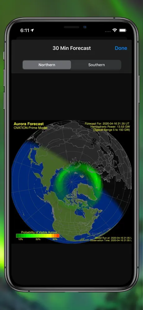 Aurora Forecast.