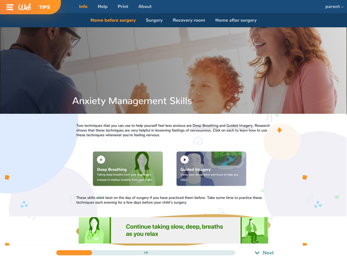 WebTIPS Surgery