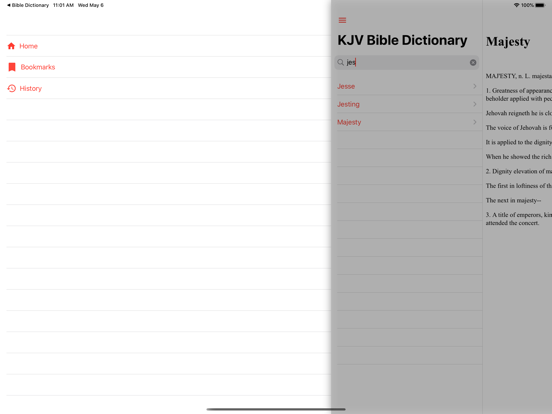 Screenshot #4 pour KJV Bible Dictionary:Offline