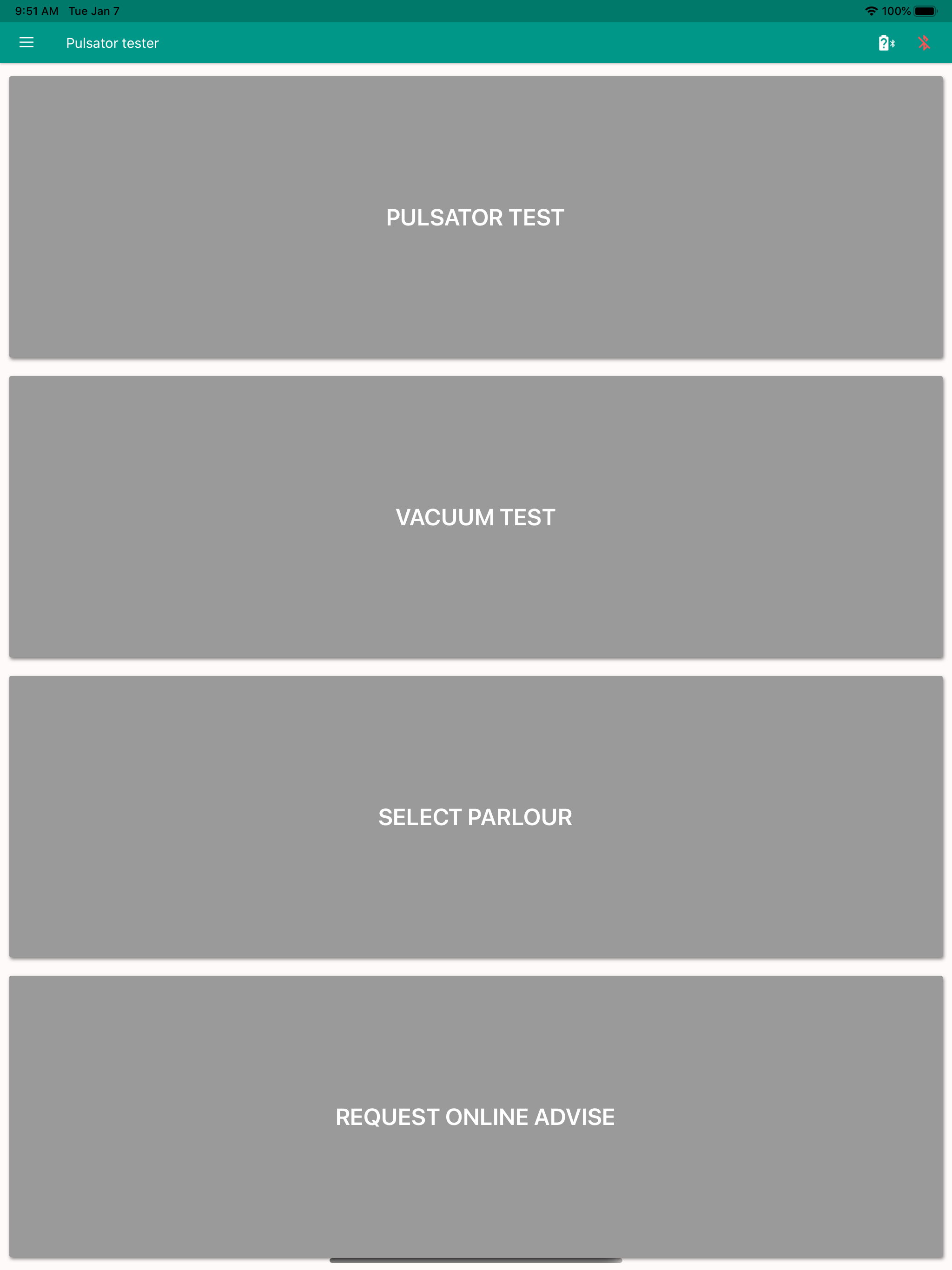 Dairy Pulsator Tester screenshot 7