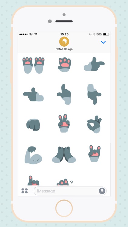 Grey Squirrel Emojis screenshot-4