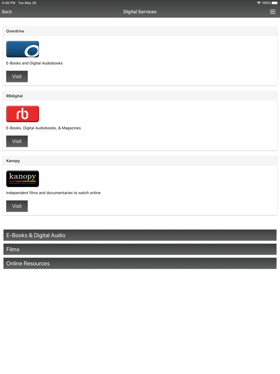 McAllen Public Library iPad screenshot 6 - Book app