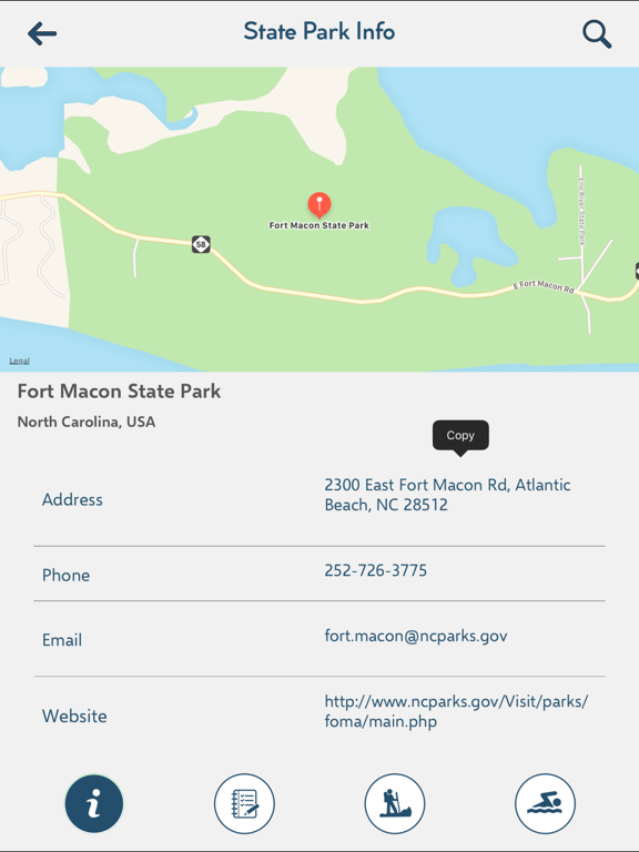 Screenshot #6 pour North Carolina State Parks USA