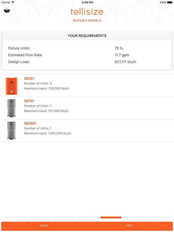 telliSize iPad screenshot 4 - Business app