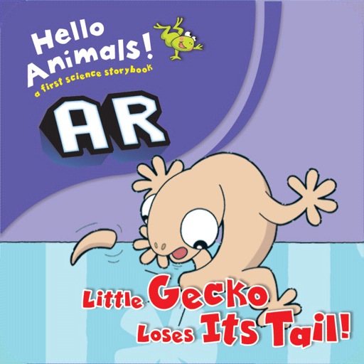 Little Gecko Loses Its Tail AR icon