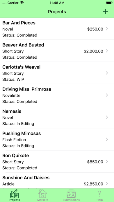 Screenshot #1 pour WriteTrack - Track Submissions