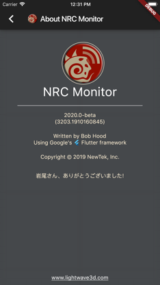 NRC Monitor screenshot 1