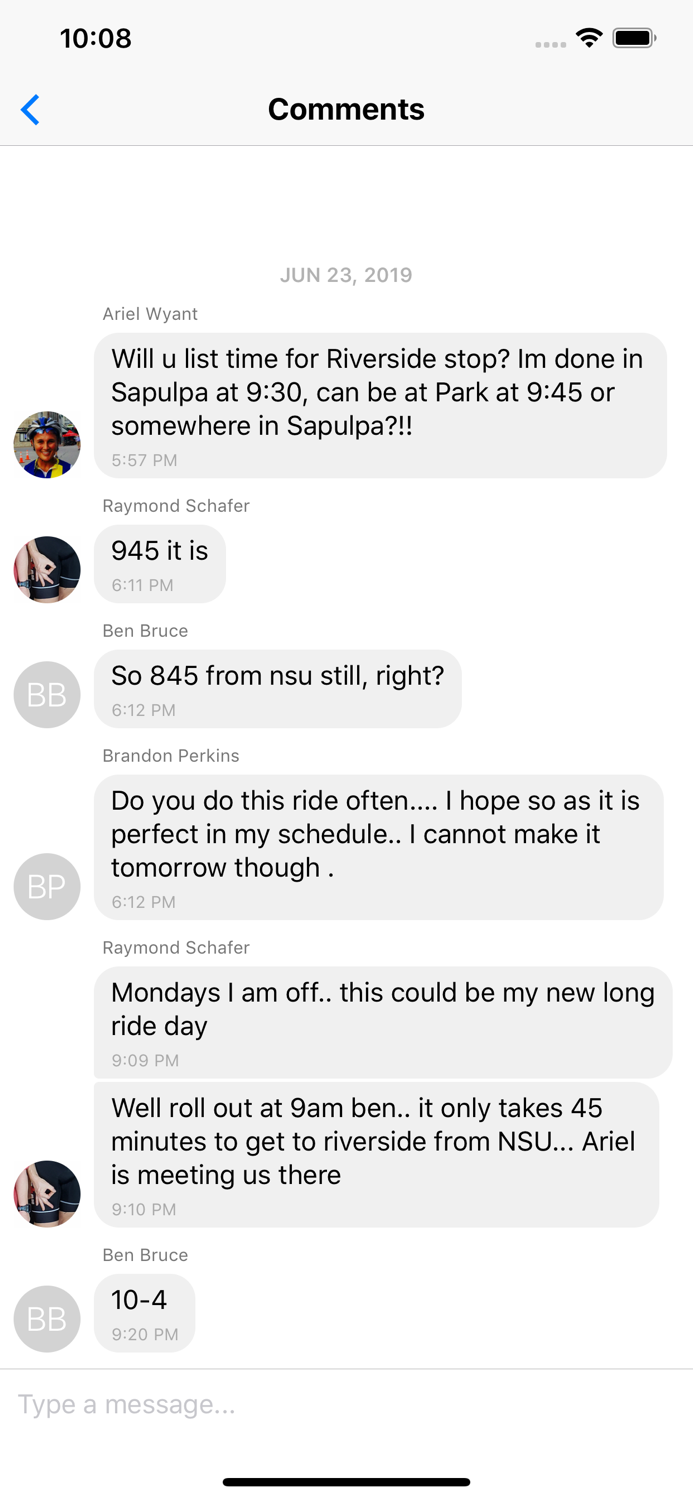 Ride Alert − Social Cycling