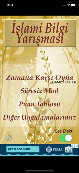 Game screenshot İslami Yarışma + mod apk