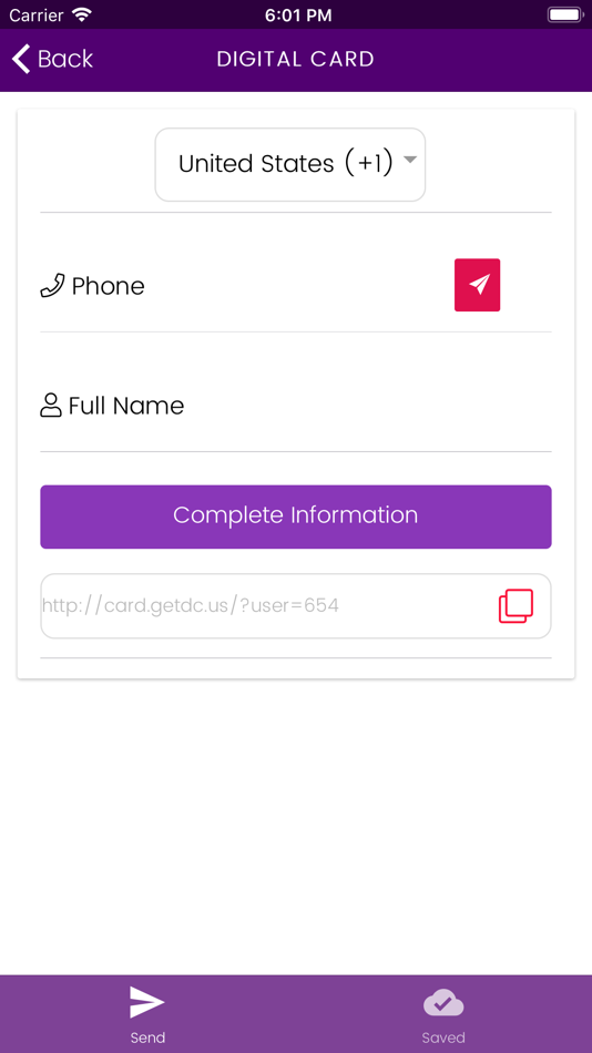 #4. My Digital Card (iOS) By: Inmov SAS