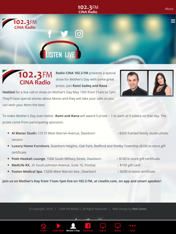 CINA Radio screenshot 3