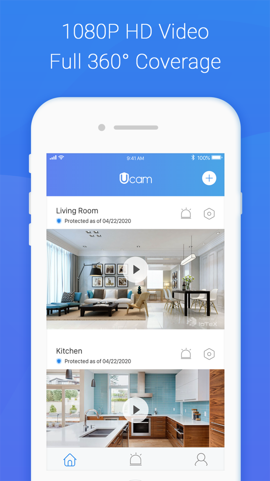#1. Ucam - Private Home Camera (iOS) 由: TENVIS Technology Co., Ltd