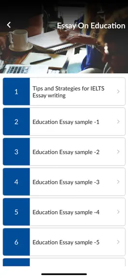 Game screenshot IELTS Essays Writing apk