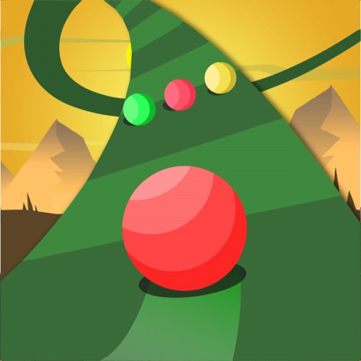 Ball Race on Color Road iOS App
