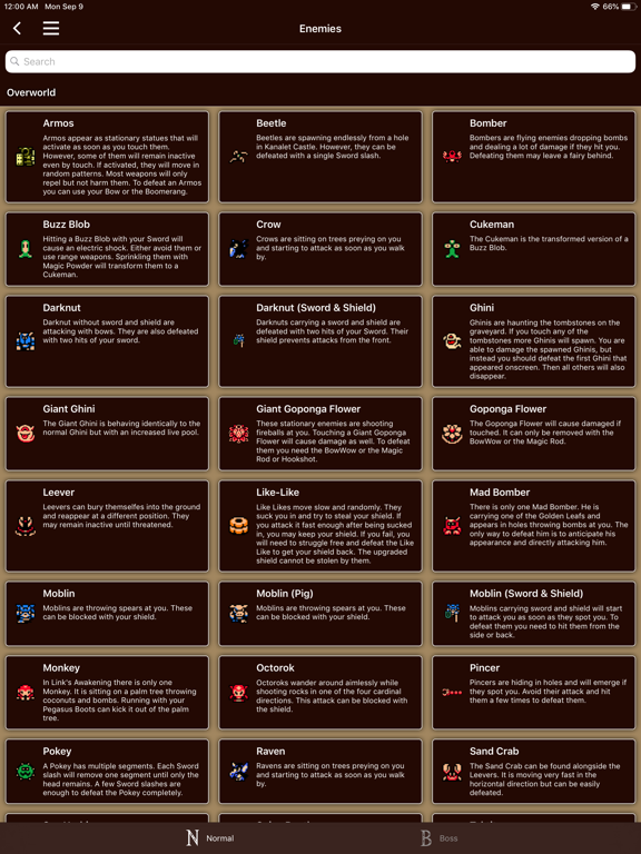 Awakening Companion iPad screenshot 5 - Utilities app