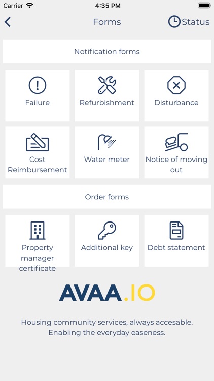 Avaa.io asumisen palvelualusta screenshot-3