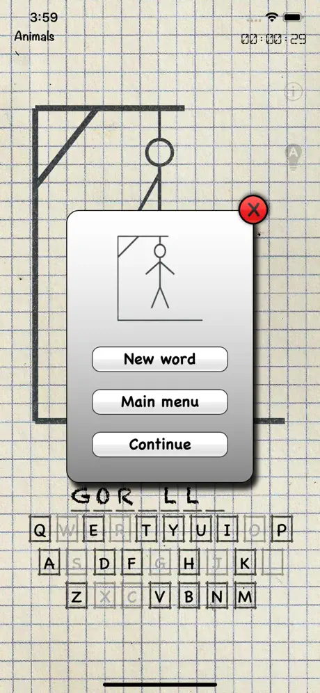 hangman - words game