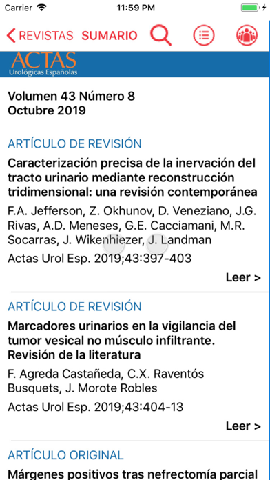 Screenshot #2 pour Actas Urológicas