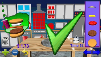 Screenshot #2 pour Burger Builder 3D