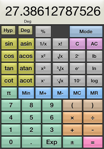Kalkulilo (Calculator) screenshot 4