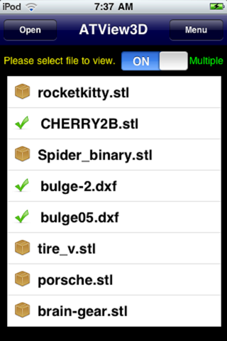 ATView3D STL Lite screenshot 2