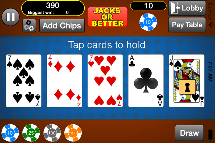 Allsorts Video Poker