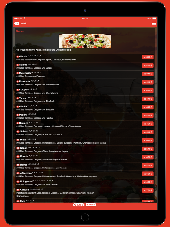 Screenshot #5 pour Pizzeria Cento Lire