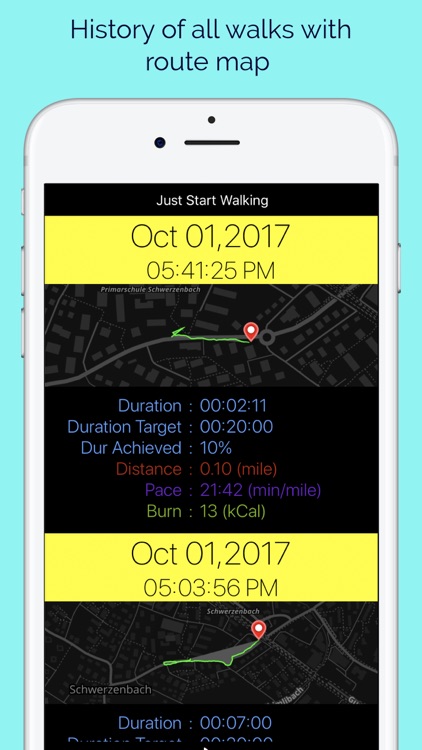 jS Walk 20 - Walking Tracker screenshot-4