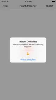 health csv importer iphone screenshot 4