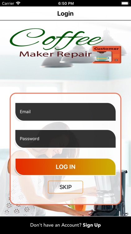 Coffee Maker Repair Customer