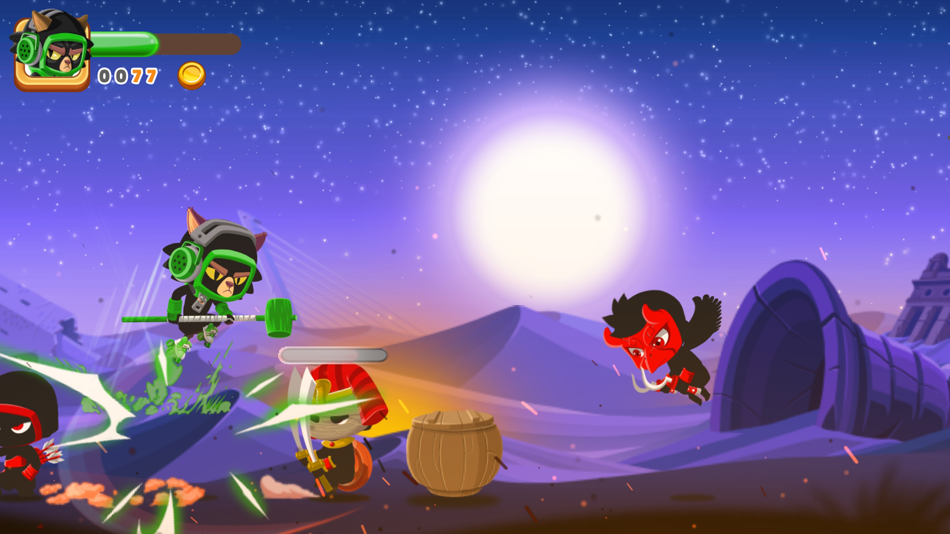 #2. Ninja Dash - Run and Jump game (iOS) 由: VIVA GAMES S.L.