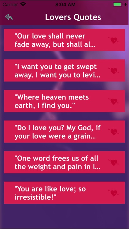 Romantic Quotes Latest Status screenshot-3