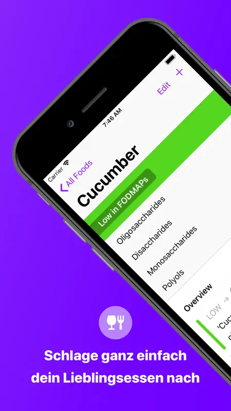 FODMAPLAB: Low FODMAP Diät-App screenshot 2 of 10