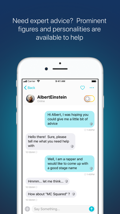 AskAway Messenger iPhone screenshot 3 - Social Networking app