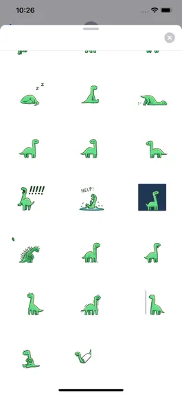 Game screenshot Animated Funny Tiny Dinosaur hack
