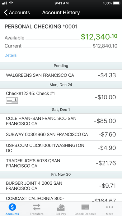 Arizona Central Mobile Banking Screenshot