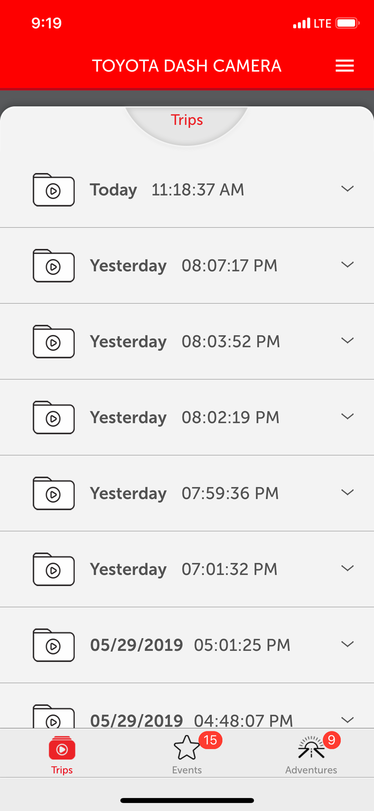 Toyota Dashcam Viewer