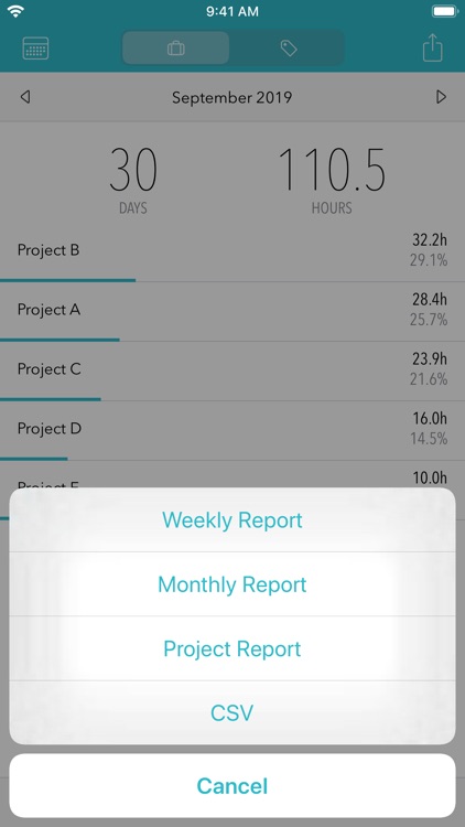 Timesheet - Time Tracker screenshot-4