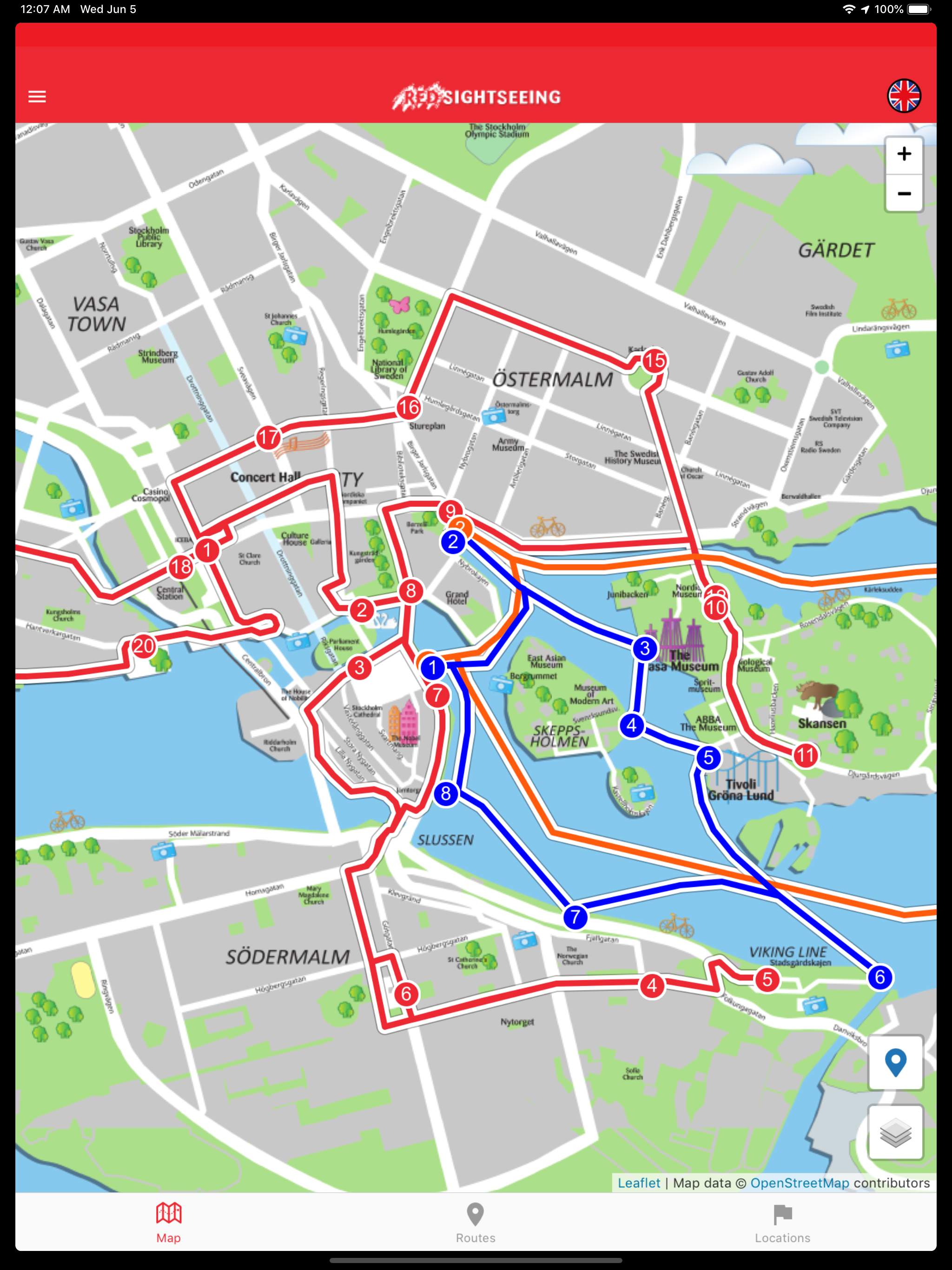 RED Sightseeing