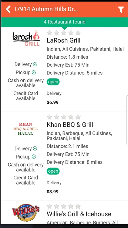 YFG Ordering App