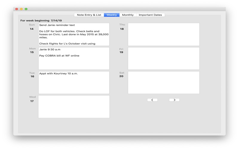 Screenshot #2 pour Daynotes